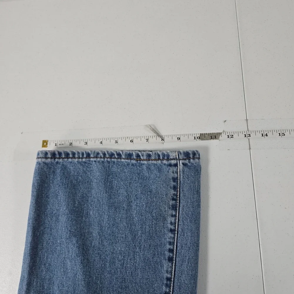 Levis 517 Mens Blue Denim Boot Cut Jeans Medium Wash 40x30 517-0216